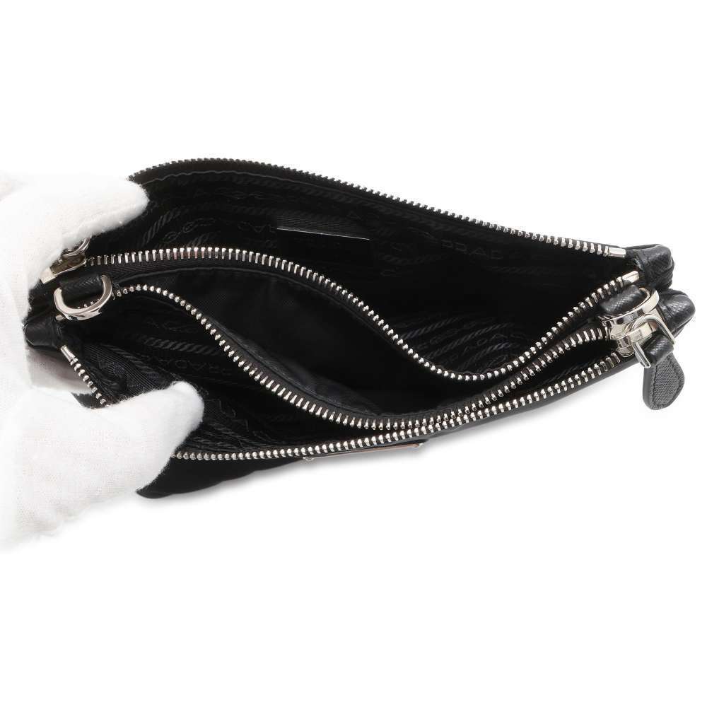 Prada Shoulder Bag Vitello Daino Vitello Daino Black - Picture 5 of 12